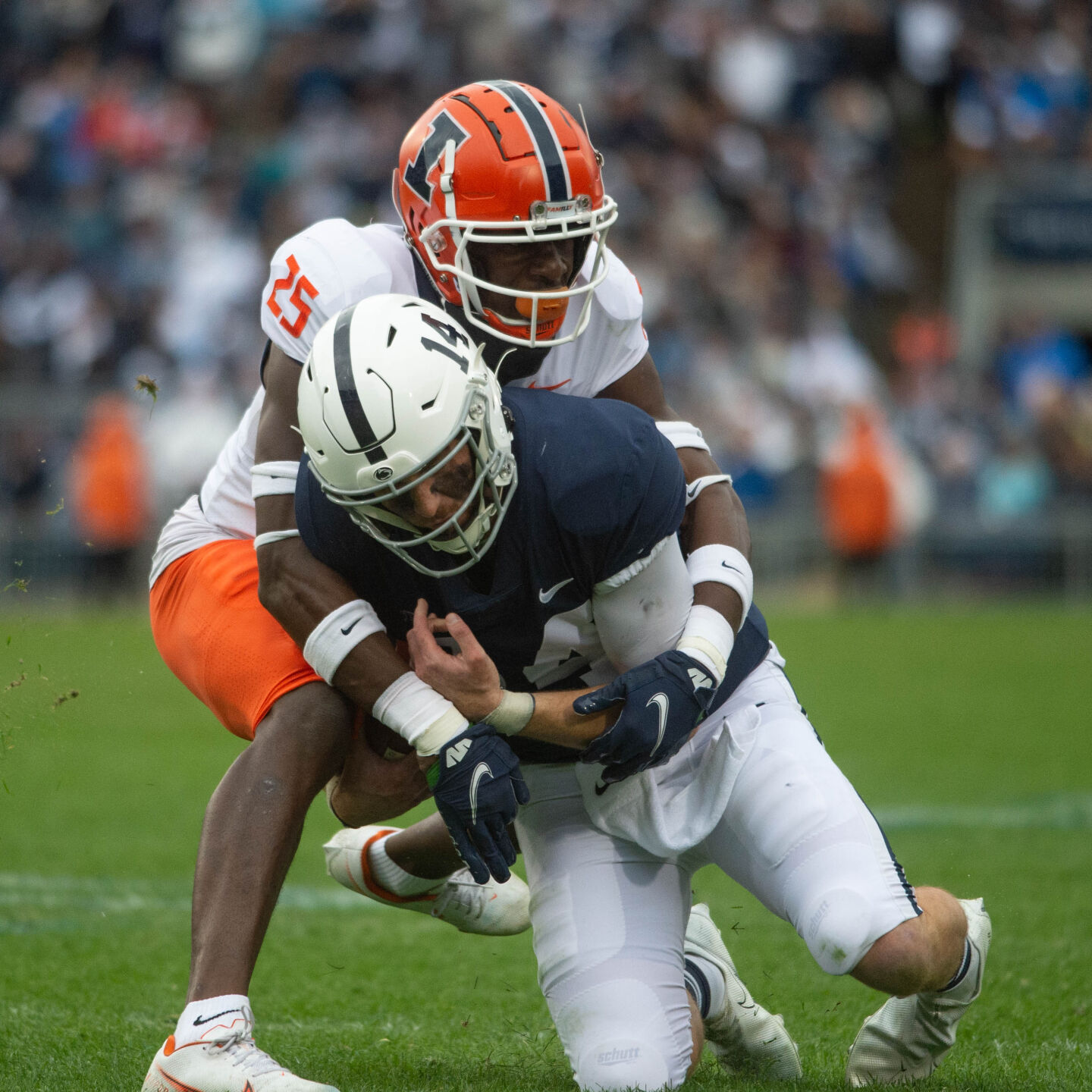 Penn State football vs. Illinois - Sean Clifford 3